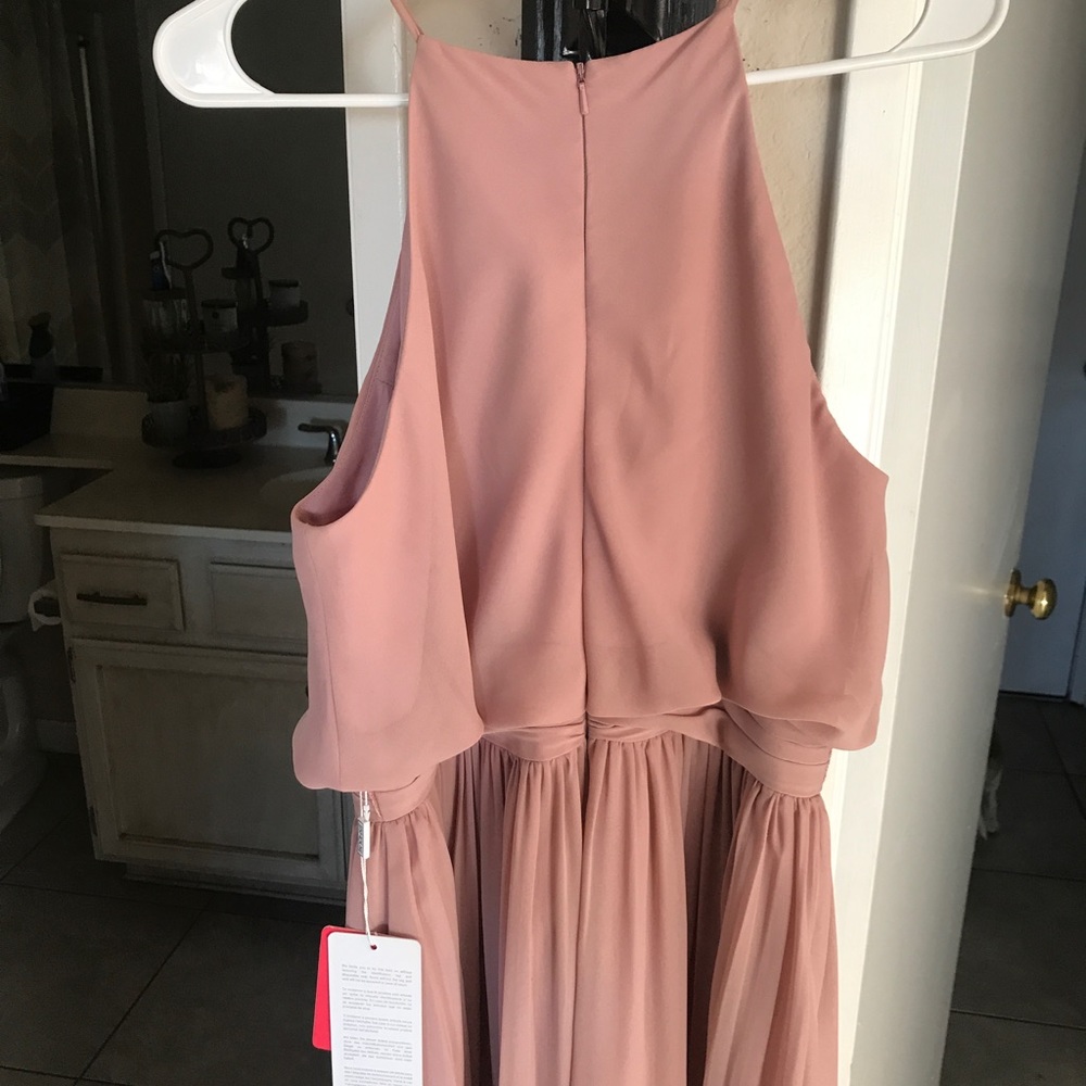 Bridesmaid dress from jjhouse in color "dusty rose